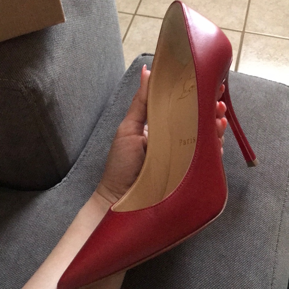 Christian Louboutin Decoltish 100 Nappa Shiny - Picture 5 of 9
